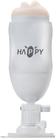 MX - Happy Cup Joy Wang - Mond en Vagina Masturbator - Cup Masturbator met Zuignap-laced-up.nl
