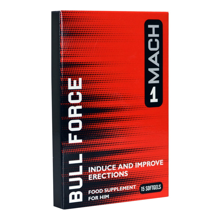 Mach 1 - Bull Force - Erectiepillen - 15 softgels-Laced-up.nl