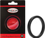 Malesation - Aluminium Cockring - Black Stamina - 40 mm - Nikkelvrij-Laced-up.nl