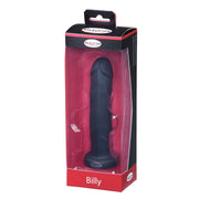 Malesation - Anaal Dildo - Billy - 17.5 x 3.6 cm - Zwart - Siliconen-Laced-up.nl