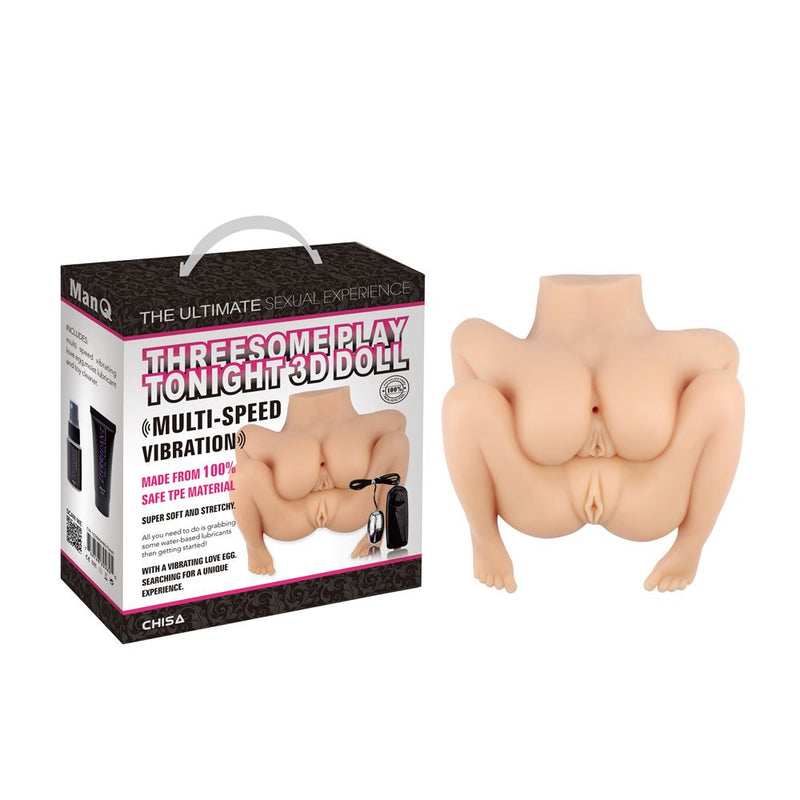 ManQ - Threesome Play Tonight 3D Doll Masturbator-Laced-up.nl
