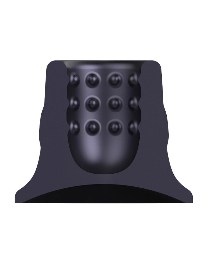 ManWan - Holden - Universele Wand Vibrator Houder met Zuignap - Black Plum-Erotiekvoordeel.nl