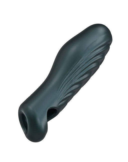 ManWan - Ryzer - Penis Extender en Zachte Masturbatie Sleeve - Pine Grey-Erotiekvoordeel.nl