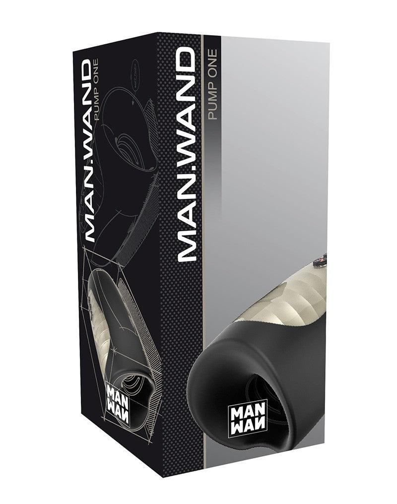 ManWan - Man.Wand Pump One Masturbator - Zwart-Laced-up.nl
