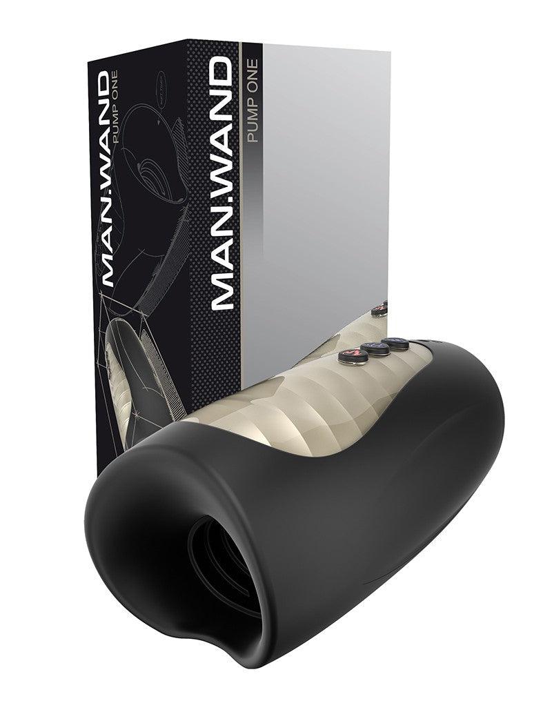 ManWan - Man.Wand Pump One Masturbator - Zwart-Laced-up.nl