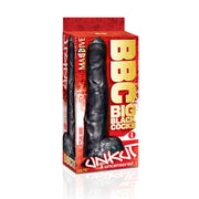 Massive - Big Black Cocks - Unkut - Onbesneden Dildo - PVC - 35 x 6,5 cm-Laced-up.nl