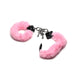 Master Series - Cuffed In Fur - Metalen Handboeien met Kunstbont - Roze-Laced-up.nl