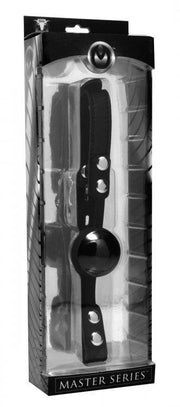 Master Series - Hush - Comfortabele Siliconen Ball Gag-Laced-up.nl