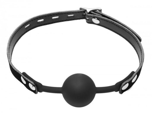 Master Series - Hush - Comfortabele Siliconen Ball Gag-Laced-up.nl