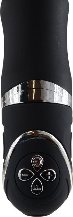 Master Series - Scepter - Anaal Vibrator - 10 snelheden - Siliconen - Zwart-Laced-up.nl