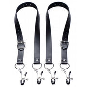 Master Series - Spread XL - Schaamlip Spreiderbanden en Klemmen-Laced-up.nl