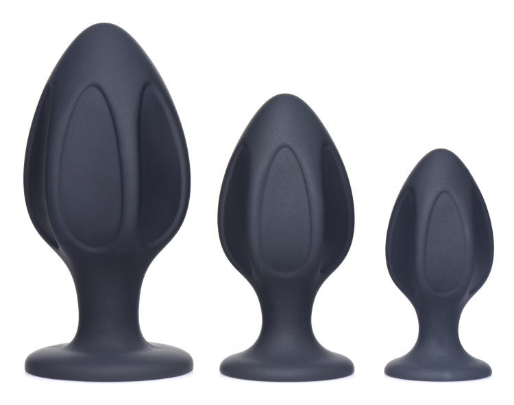 Master Series - Triple Juicers - Siliconen Anaal Trainer Set-laced-up.nl