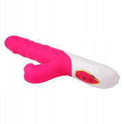 Melody Woo - Clit Kisser - Luchtdruk en Stotende Vibrator - Roze-laced-up.nl