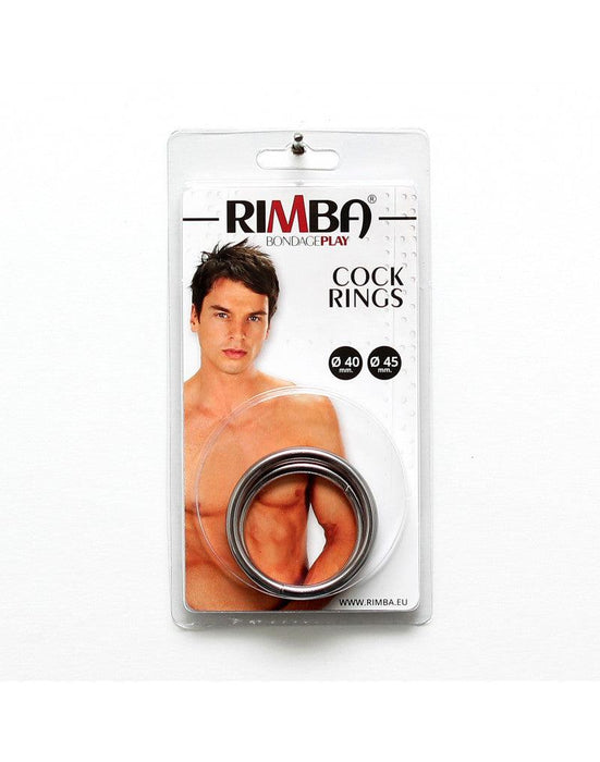 Metalen Cockringen Set Met lasnaad In verschillende maten-Laced-up.nl