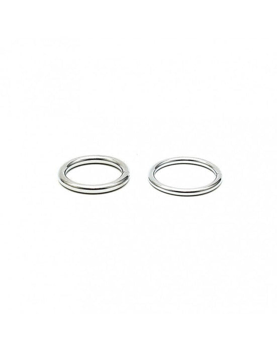 Metalen Cockringen Set Met lasnaad In verschillende maten-Laced-up.nl