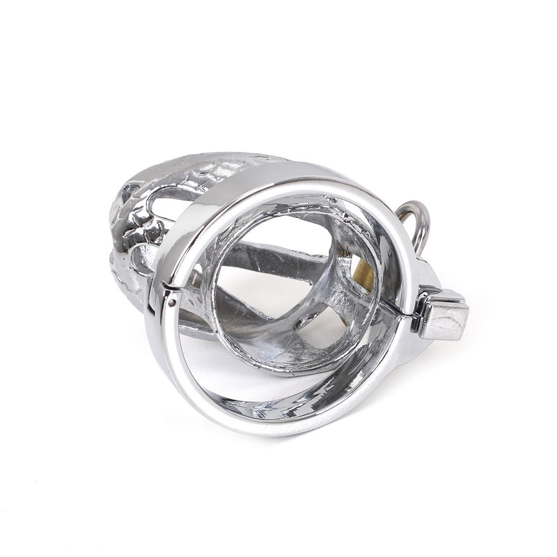 Metalen Kuisheidskooi Classic Small Inclusief slotje - Voor de Kleiner geschapen man-Laced-up.nl