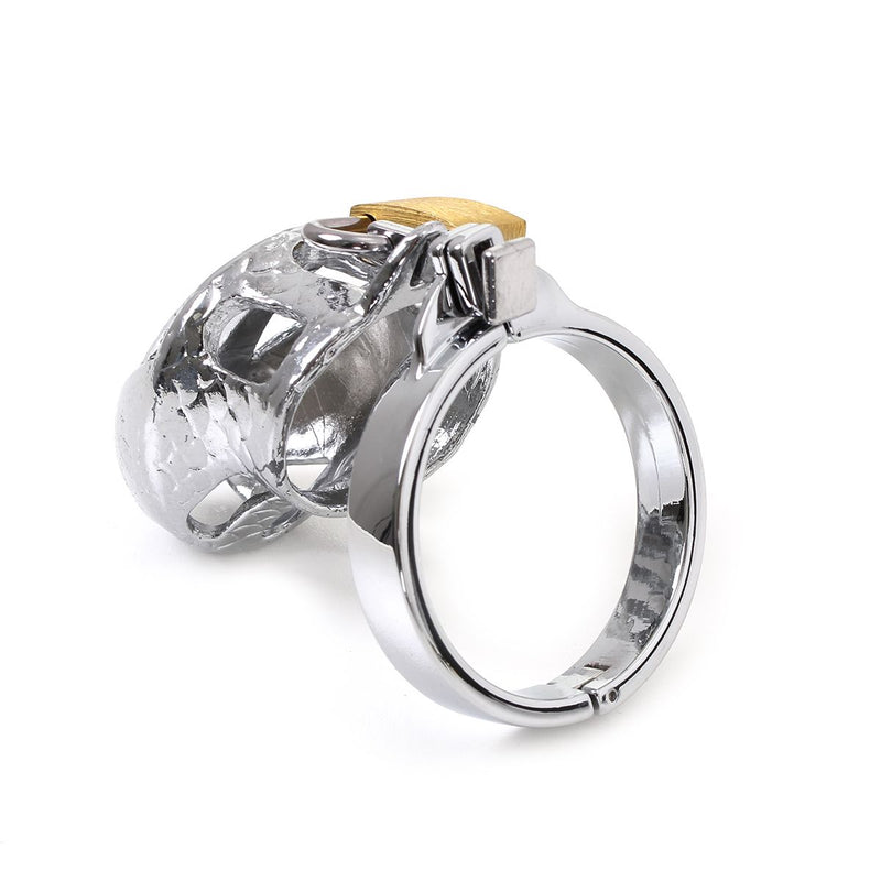 Metalen Kuisheidskooi Classic Small Inclusief slotje - Voor de Kleiner geschapen man-Laced-up.nl