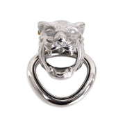 Metalen Kuisheidskooi Met leeuwekop Lion Inclusief slotje-Laced-up.nl