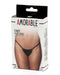 Amorable - Micro String Kunstleer - Zwart-Erotiekvoordeel.nl