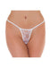 Amorable - Mini Tanga String - Wit - One Size-Erotiekvoordeel.nl