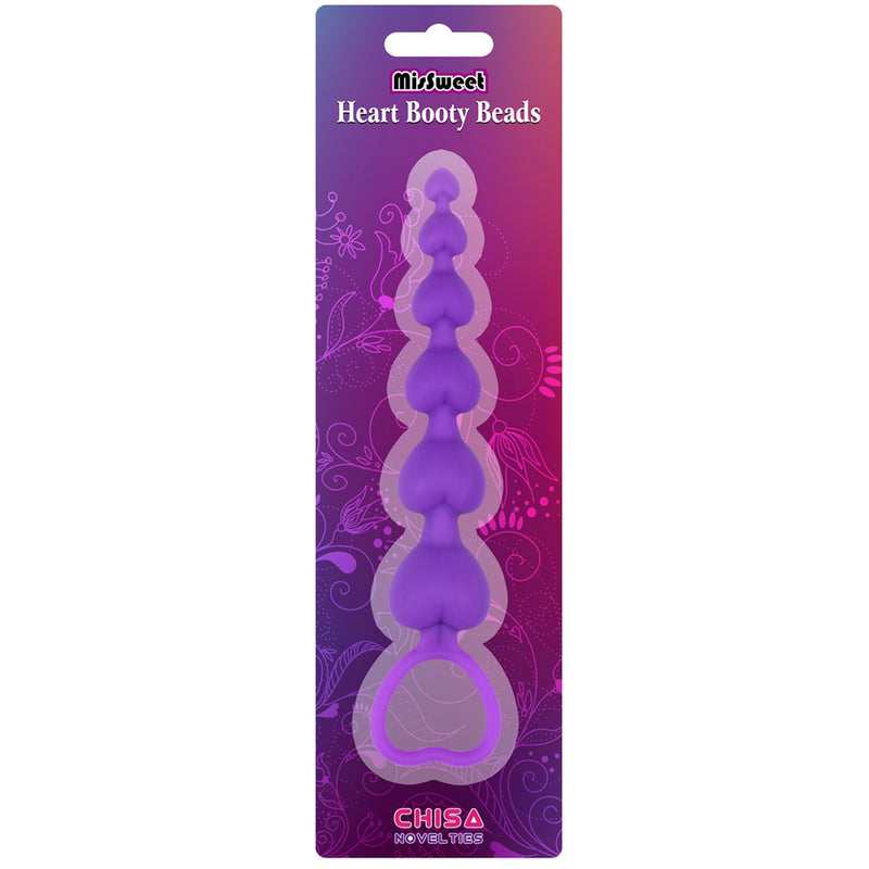 MisSweet - Heart Booty Beads - Paars-laced-up.nl