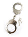 Mister B Cuff Double Lock Stalen Politiehandboeien Met Ketting - Zilver-Laced-up.nl