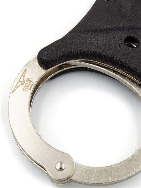 Mister B Cuffs - Double Lock Rigid Steel Polizeihandschellen - Laced-up.nl