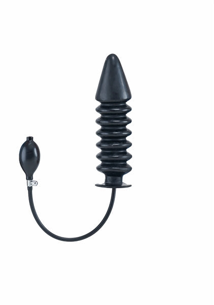 Mister B - Dildo - Inflatable Ribbed Dildo with Hard Core - Size XL - Laced-up.nl