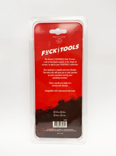 Mister B - Fuck Tools - Dick Screws - Penisplug Set-Laced-up.nl