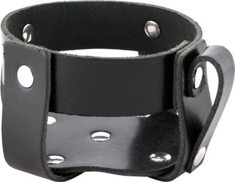 Mister B - Leren Crisco Glijmiddel Houder - Zwart-Laced-up.nl
