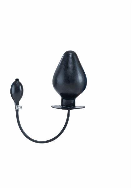 Mister B - Opblaasbare Vortex Buttplug - Zwart - maat XL-Laced-up.nl