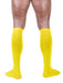 Mister B - Voetbalsokken - Geel - Maat 42-46-Erotiekvoordeel.nl