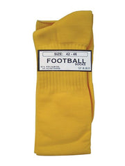 Mister B - Voetbalsokken - Geel - Maat 42-46-laced-up.nl