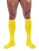 Mister B - Voetbalsokken - Geel - Maat 42-46-Erotiekvoordeel.nl