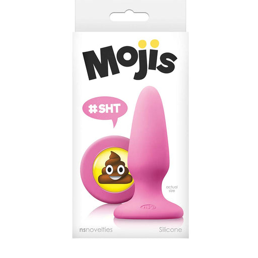 Moji's - SHT - Buttplug met Emoji - Medium - Roze-Laced-up.nl