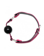 Rimba - Mondknevel Met Siliconen bal - Roze-Laced-up.nl