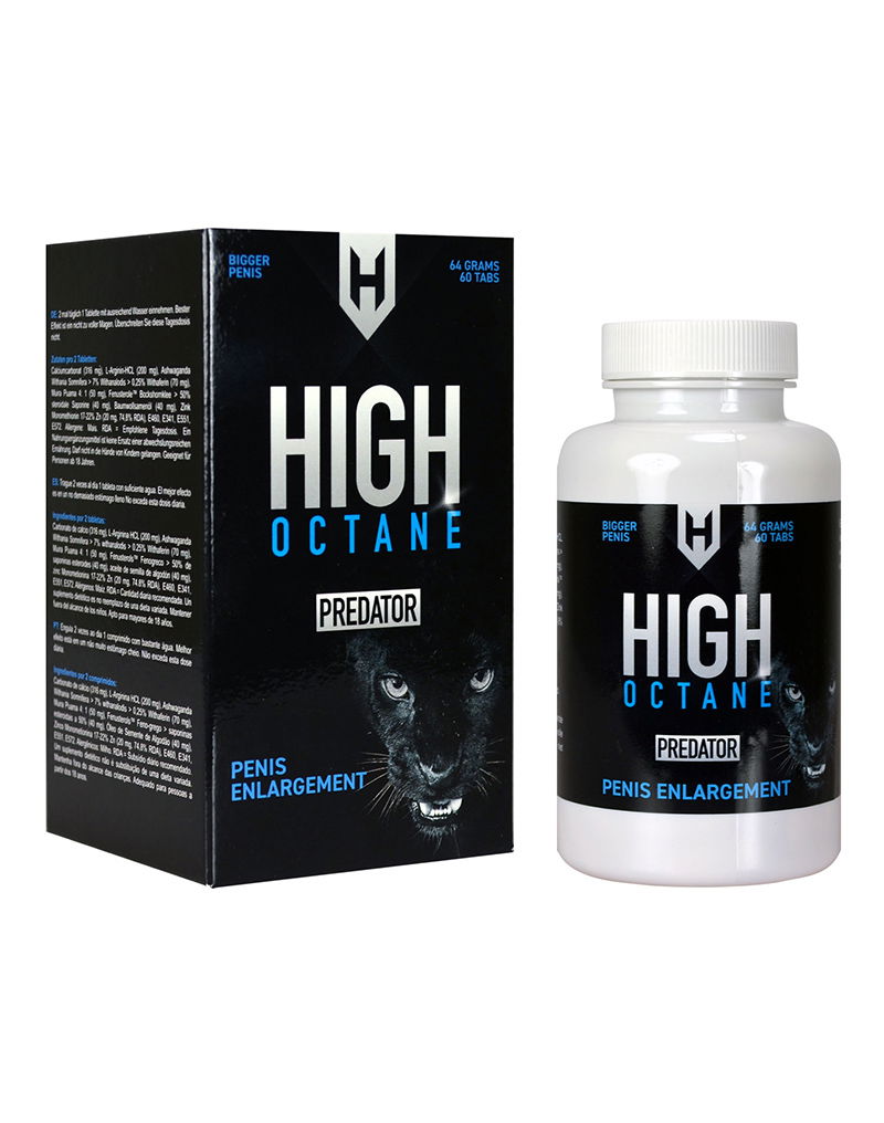 Morningstar - High Octane - Predator - Penisvergroting - 60 tabletten-Erotiekvoordeel.nl