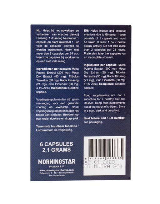 Morningstar - Libido Extreme Dark Blue 2.0-Laced-up.nl