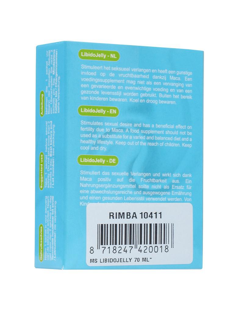 Morningstar - Libidojelly - Stimulant érectile - Sachets - Laced-up.nl