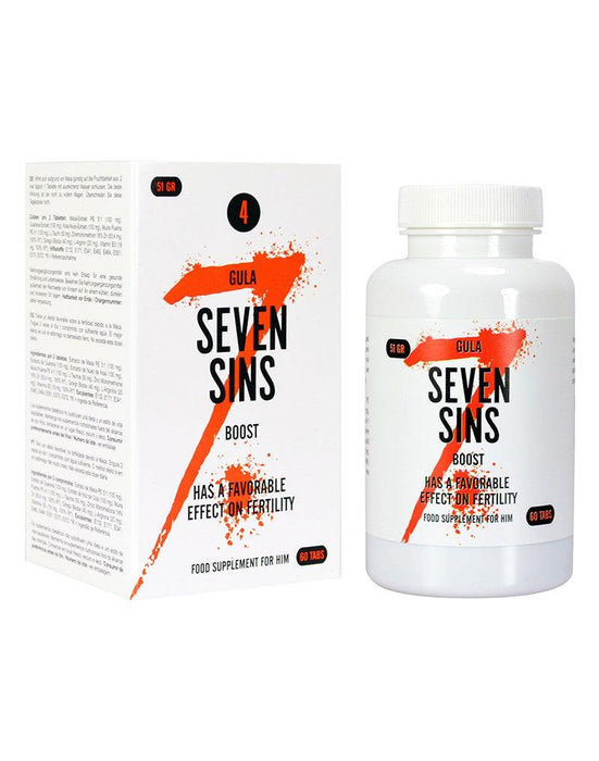 Morningstar - Seven Sins Boost - Sperma Booster - 60 capsules-Laced-up.nl