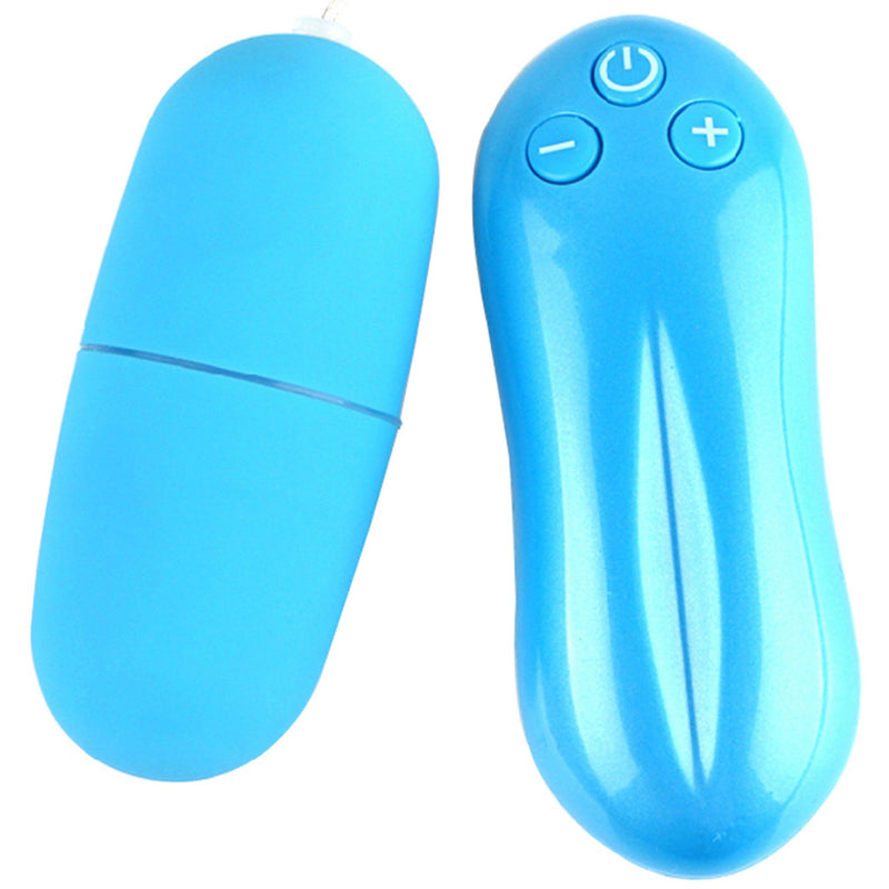 Mouse - Vibrerend Eitje met Afstandsbediening - Blauw-laced-up.nl
