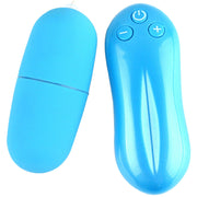 Mouse - Vibrerend Eitje met Afstandsbediening - Blauw-laced-up.nl