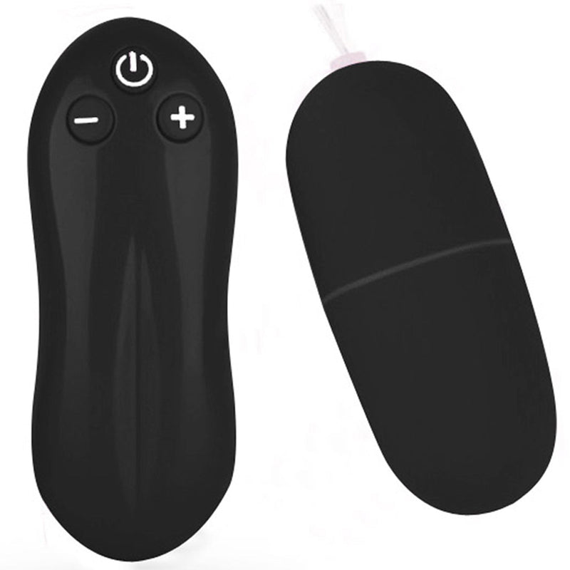 Mouse - Vibrerend Eitje met Afstandsbediening - Zwart-laced-up.nl