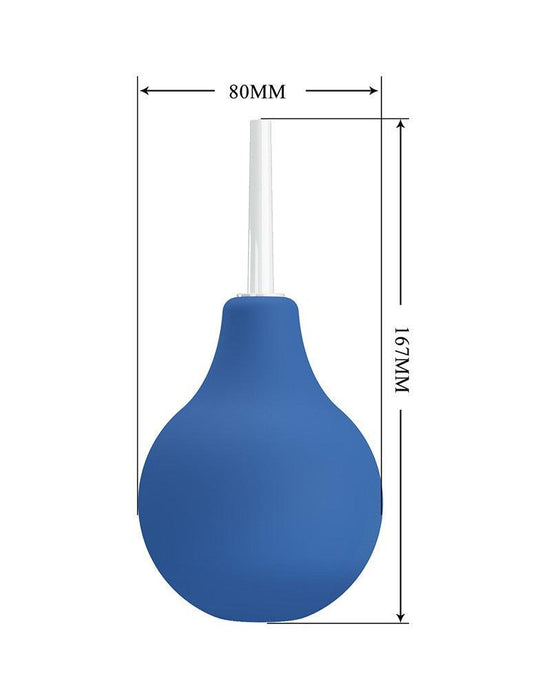 Mr. Play - Anaal Douche - Handzaam Model - Smalle Canule - Blauw-Laced-up.nl