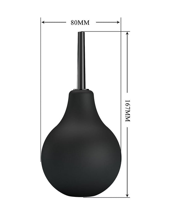 Mr. Play - Anaal Douche - Handzaam Model - Smalle Canule - Zwart-Laced-up.nl