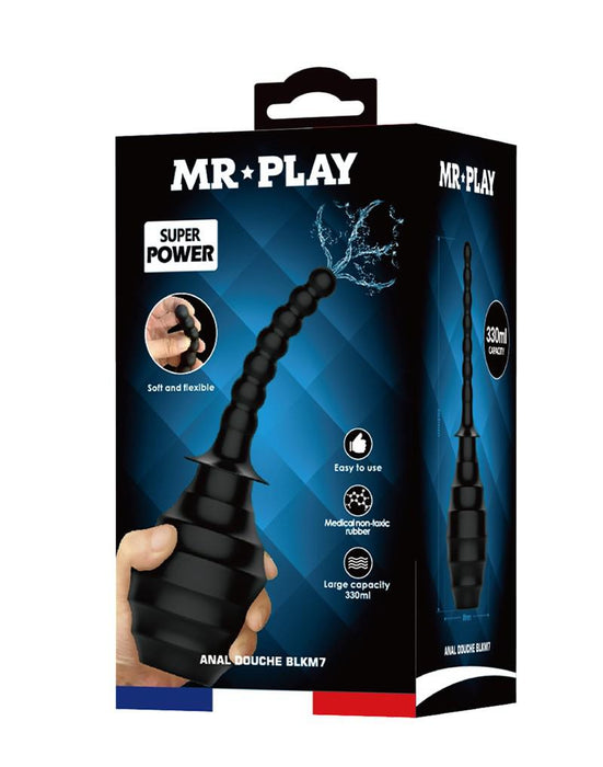 Mr. Play - Anaal Douche - Super Power - Flexibele Inbrengcanule-Laced-up.nl
