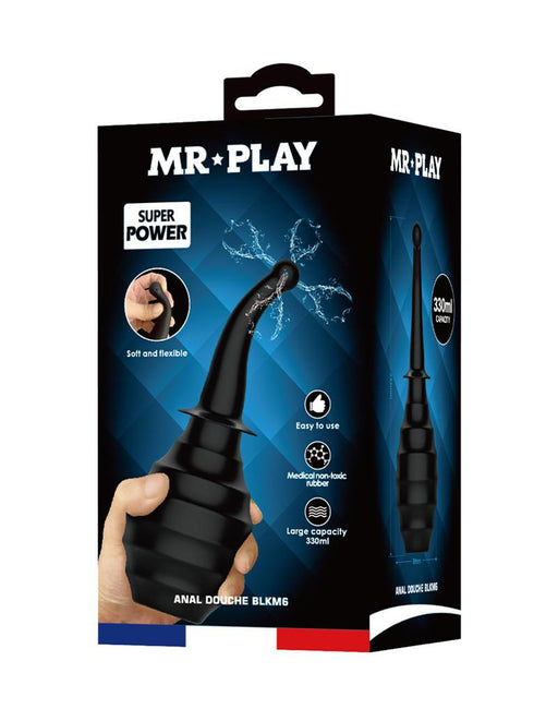 Mr. Play - Anaal Douche - Super Power - Gebogen Inbrengcanule-Laced-up.nl