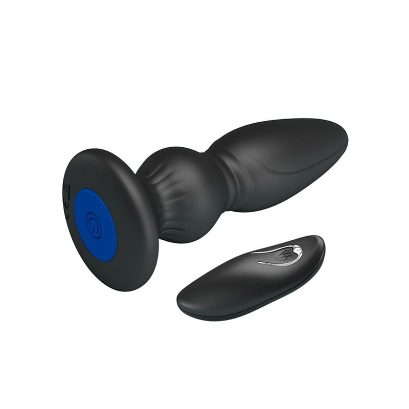 Mr. Play - Vibrerende Anaal plug Met Afstandsbediening - Buttplug Extra-Erotiekvoordeel.nl