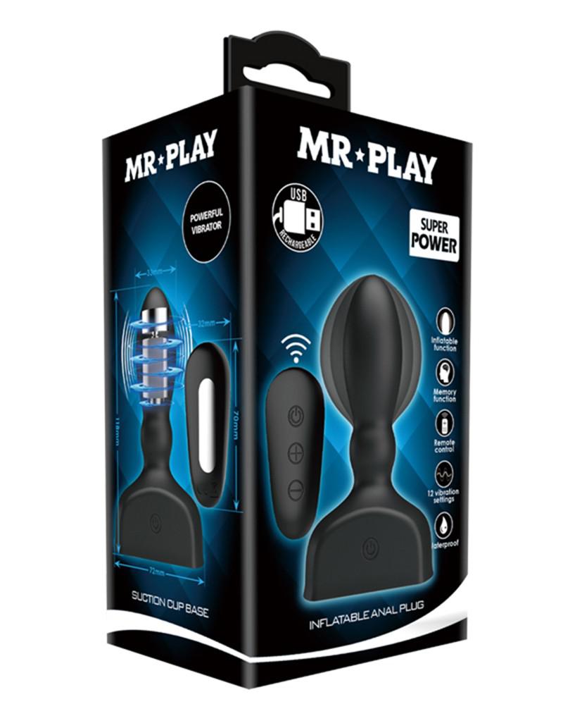 Mr. Play - Opblaasbare Anaal plug-Laced-up.nl