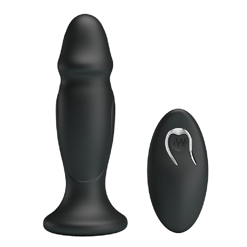 Mr. Play Vibrerende oplaadbare anaal plug Met Afstandsbediening - P-Shape-Erotiekvoordeel.nl